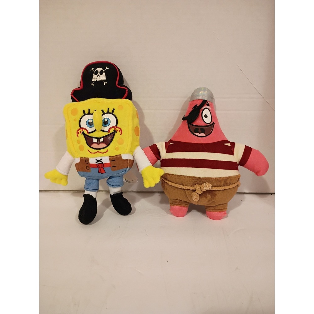 Nickelodeon SpongeBob SquarePants Patrick Star Pirate Plush Set Funrise 73108